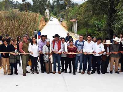 Pavimentacin en la comunidad de Xaltenango